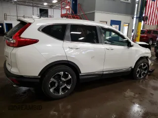 2018 Honda CR-V Touring with VIN 5J6RW2H97JL024956, listed as a Copart auction lot 61168825 with Not provided miles and Salvage title. Bid and sale history available at DreamBid. Image 3.