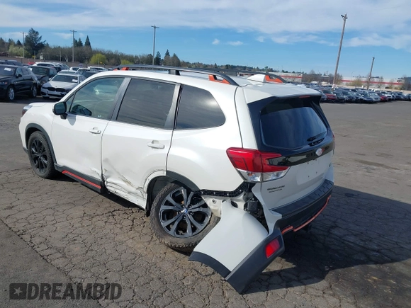 2019 Subaru Forester Sport with VIN JF2SKAPC6KH424538, listed as a IAAI auction lot 41861837 with 109,734 mi miles. Bid and sale history available at carsss.com. Image 3.
