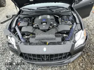 2017 Maserati Quattroporte z VIN ZAM56RRL0H1199204, wystawiony jako Copart lot #60826134 z przebiegiem 45 765 mil mil oraz Szkoda całkowita • Salvage title. Historia ofert i sprzedaży dostępna na DreamBid. Obrazek 11.