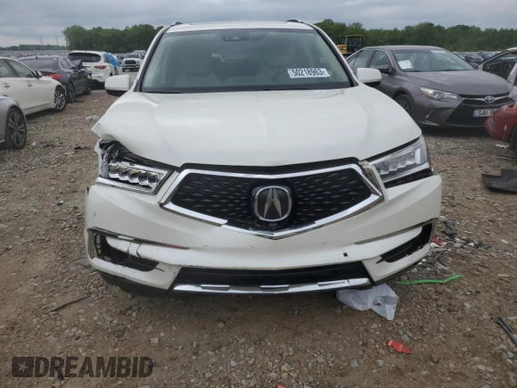 2017 Acura MDX w/Advance Pkg with VIN 5FRYD4H83HB033577, listed as a Copart auction lot 50218963 with 100,632 mi miles. Bid and sale history available at carsss.com. Image 5.