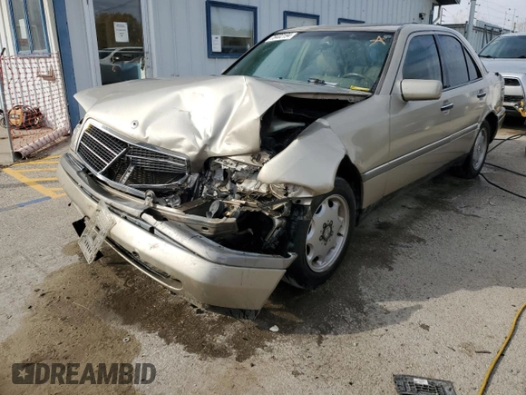 1997 Mercedes-Benz C z VIN WDBHA23EXVF601373, wystawiony jako Copart lot #78402194 z przebiegiem 187 821 mil mil oraz Szkoda całkowita • Salvage title. Historia ofert i sprzedaży dostępna na DreamBid. Obrazek 1.