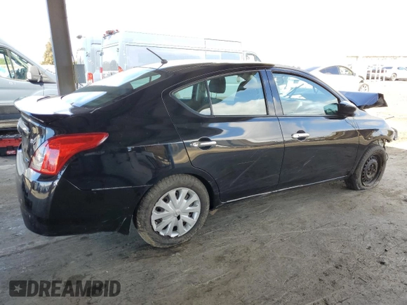 2015 Nissan Versa S Plus with VIN 3N1CN7AP6FL905117, listed as a Copart auction lot 48576895 with 44,815 mi miles and Salvage Title. Bid and sale history available at DreamBid. Image 3.