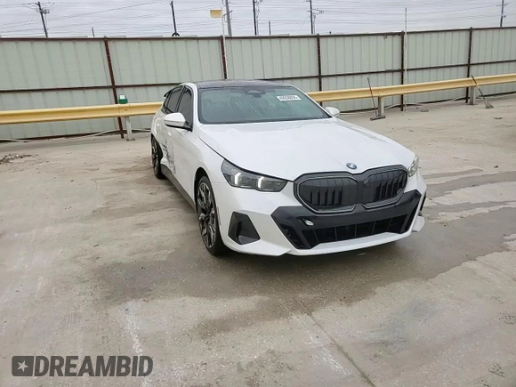 2024 BMW 5 Series 530i with VIN WBA43FJ09RCS08705, listed as a Copart auction lot 42008855 with 7,993 mi miles and Salvage Title. Bid and sale history available at carsss.com. Image 13.