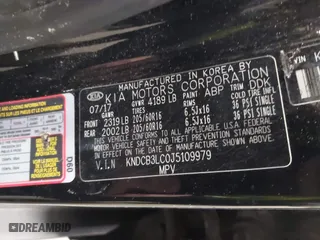 2018 Kia Niro LX with VIN KNDCB3LC0J5109979, listed as a IAAI auction lot 41824265 with 116,784 mi miles. Bid and sale history available at carsss.com. Image 9.