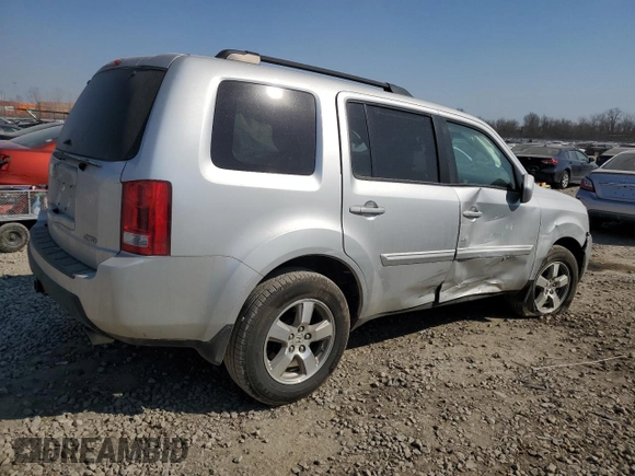 2009 Honda Pilot EX-L with VIN 5FNYF48509B028694, listed as a Copart auction lot 48733735 with 0 mi miles and Salvage Title. Bid and sale history available at carsss.com. Image 3.