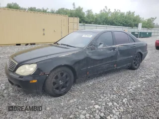 2002 Mercedes-Benz S 500 z VIN WDBNG75J92A288883, wystawiony jako Copart lot #58529605 z przebiegiem 262 967 mil mil oraz Szkoda całkowita • Salvage title. Historia ofert i sprzedaży dostępna na DreamBid. Obrazek 1.