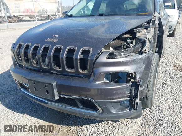 2016 Jeep Cherokee Limited with VIN 1C4PJMDB9GW321735, listed as a IAAI auction lot 41886999 with 62,604 mi miles. Bid and sale history available at carsss.com. Image 6.