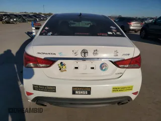 2014 Hyundai Sonata Limited with VIN 5NPEC4AB6EH817925, listed as a Copart auction lot 81996914 with 85,172 mi miles and Salvage Title. Bid and sale history available at DreamBid. Image 6.