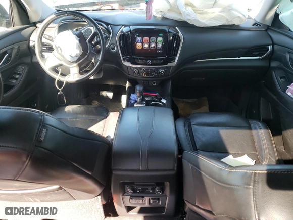 2018 Chevrolet Traverse Premier with VIN 1GNEVJKW9JJ158614, listed as a Copart auction lot 48043745 with 90,682 mi miles and Salvage Title. Bid and sale history available at carsss.com. Image 8.