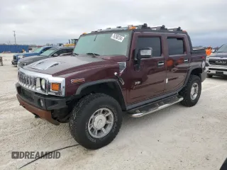 2006 Hummer H2 with VIN 5GRGN22U46H100753, listed as a Copart auction lot 76780194 with 172,106 mi miles and Salvage Title. Bid and sale history available at carsss.com. Image 1.