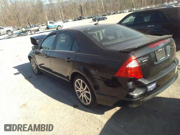 2012 Ford Fusion SE with VIN 3FAHP0HAXCR314308, listed as a IAAI auction lot 41744602 with Not Provided miles and . Bid and sale history available at DreamBid. Image 3.