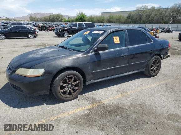 2001 Honda Accord LX z VIN JHMCG66501C014686, wystawiony jako Copart lot #55479965 z przebiegiem 316 271 mil mil oraz Szkoda całkowita • Salvage title. Historia ofert i sprzedaży dostępna na DreamBid. Obrazek 1.