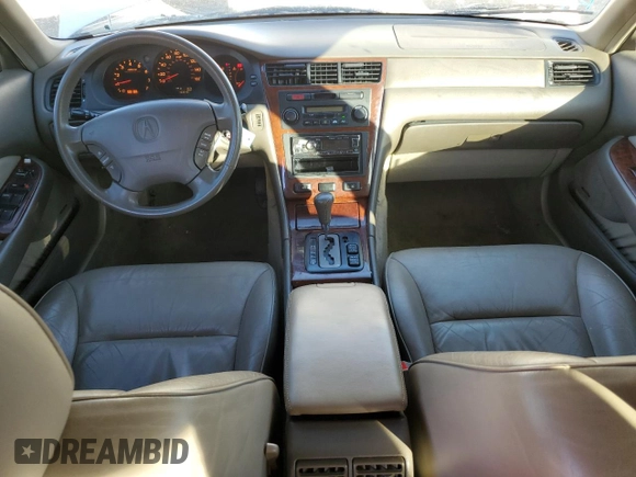 2002 Acura RL with VIN JH4KA96542C003755, listed as a Copart auction lot 77580384 with 153,548 mi miles and Salvage Title. Bid and sale history available at carsss.com. Image 8.