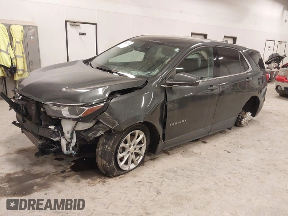 2019 Chevrolet Equinox LT with VIN 2GNAXKEV1K6157781, listed as a IAAI auction lot 41274846 with 128,425 mi miles and . Bid and sale history available at DreamBid. Image 17.