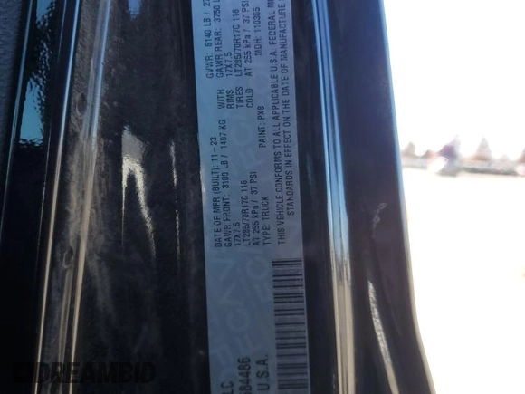 2023 Jeep Gladiator Mojave with VIN 1C6JJTEG9PL584486, listed as a Copart auction lot 81579194 with 10,318 mi miles and Salvage Title. Bid and sale history available at carsss.com. Image 14.