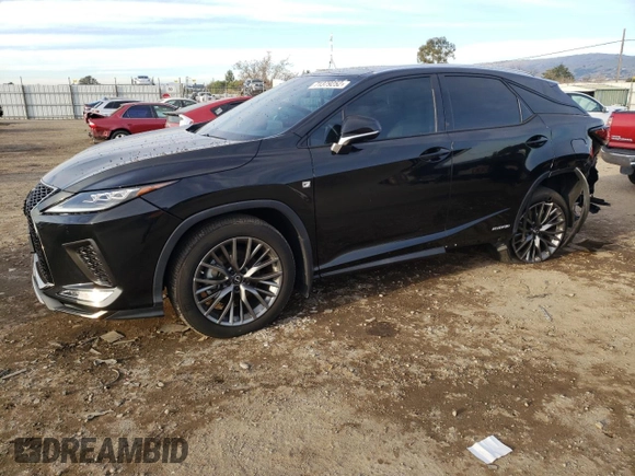 2020 Lexus RX with VIN 2T2YGMDA6LC044034, listed as a Copart auction lot 71379252 with 29,236 mi miles. Bid and sale history available at carsss.com. Image 1.