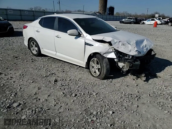 2015 Kia Optima LX with VIN KNAGM4A77F5540430, listed as a Copart auction lot 48704455 with 224,491 mi miles and Salvage Title. Bid and sale history available at carsss.com. Image 11.