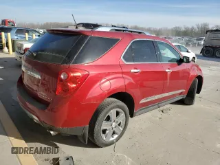 2015 Chevrolet Equinox LTZ with VIN 2GNFLDE35F6376485, listed as a Copart auction lot 45392635 with 80,530 mi miles and Salvage Title. Bid and sale history available at carsss.com. Image 3.