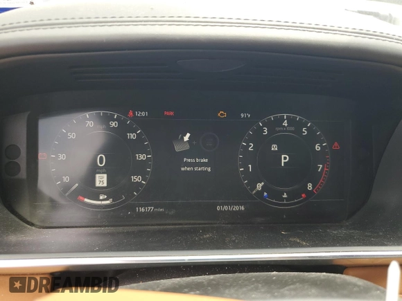 2018 Land Rover Range Rover Sport HSE Dynamic with VIN SALWV2SV7JA698496, listed as a Copart auction lot 54255505 with 116,177 mi miles and Clean Title. Bid and sale history available at carsss.com. Image 9.