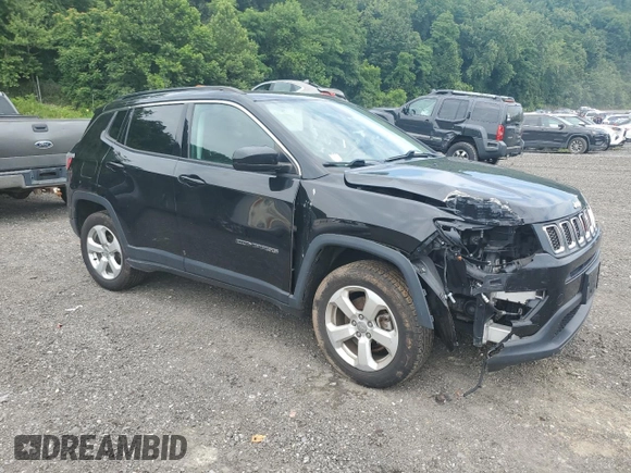 2019 Jeep Compass Latitude с VIN 3C4NJDBB8KT839196, выставлен на аукционе Copart как лот 63971645 с пробегом 42 691 миль миль и Списание • Salvage title. История ставок и продаж доступна на DreamBid. Изображение 4.