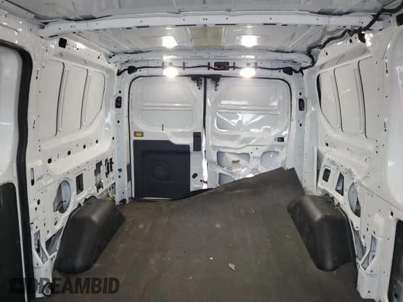 2023 Ford Transit Cargo with VIN 1FTYE1Y85PKB93653, listed as a Copart auction lot 47221395 with 11,048 mi miles and Salvage Title. Bid and sale history available at carsss.com. Image 10.