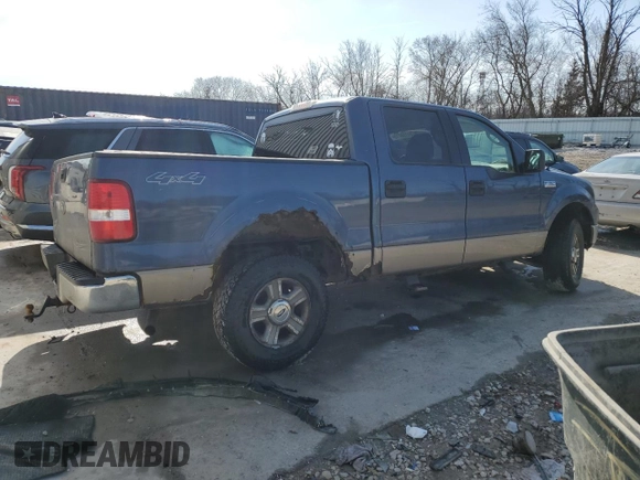2005 Ford F-150 XLT with VIN 1FTPW14595FB71066, listed as a Copart auction lot 51159715 with 217,444 mi miles and Non Repairable. Bid and sale history available at carsss.com. Image 3.
