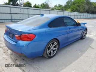 2014 BMW 4 Series 428i with VIN WBA3N3C55EK230214, listed as a Copart auction lot 56896865 with 77,024 mi miles and Salvage title. Bid and sale history available at DreamBid. Image 3.