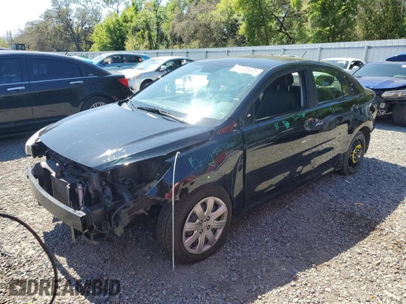 2022 Kia Rio S with VIN 3KPA24AD1NE479552, listed as a Copart auction lot 48755405 with 80,310 mi miles and Non Repairable. Bid and sale history available at carsss.com. Image 1.
