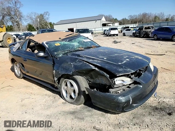 1998 Ford Mustang with VIN 1FAFP4448WF146815, listed as a Copart auction lot 47845875 with 143,849 mi miles and Clean Title. Bid and sale history available at carsss.com. Image 10.