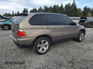 2006 BMW X5 4.4i with VIN 5UXFB53516LV27950, listed as a Copart auction lot 77837014 with 210,855 mi miles and Salvage Title. Bid and sale history available at carsss.com. Image 3.