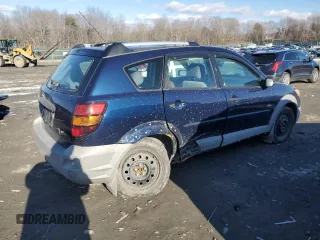 2003 Pontiac Vibe with VIN 5Y2SM62803Z423180, listed as a Copart auction lot 46406585 with 164,203 mi miles and Salvage Title. Bid and sale history available at DreamBid. Image 3.