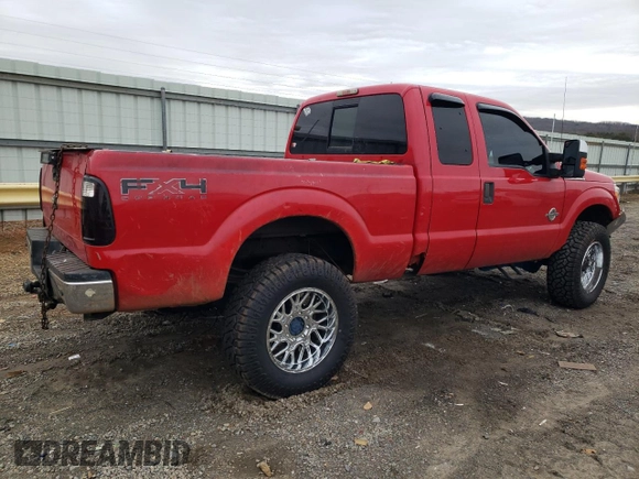 2011 Ford F-250 XL with VIN 1FT7X2BTXBEC45147, listed as a Copart auction lot 44490795 with 242,070 mi miles and Salvage Title. Bid and sale history available at DreamBid. Image 3.