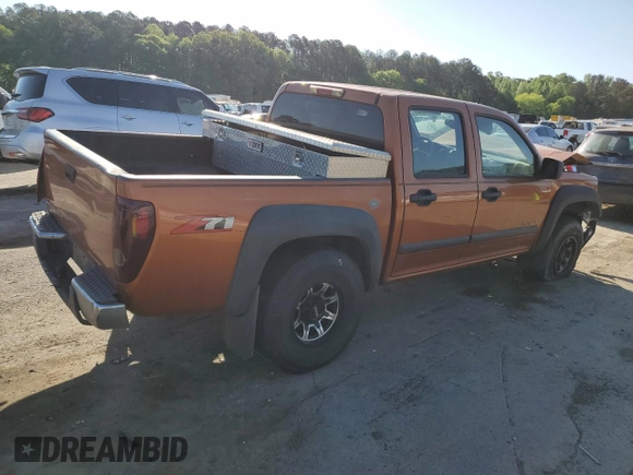 2005 Chevrolet Colorado 1SE LS Z71 with VIN 1GCDS136458219568, listed as a Copart auction lot 52512265 with 151,593 mi miles and Salvage title. Bid and sale history available at DreamBid. Image 3.