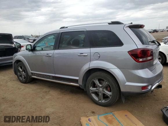 2015 Dodge Journey Crossroad with VIN 3C4PDCGG2FT712660, listed as a Copart auction lot 61984745 with 183,779 mi miles and Clean title. Bid and sale history available at DreamBid. Image 2.