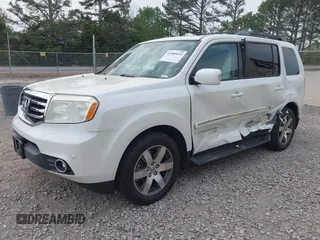 2014 Honda Pilot Touring with VIN 5FNYF4H93EB023602, listed as a IAAI auction lot 41909653 with 162,118 mi miles and . Bid and sale history available at carsss.com. Image 6.