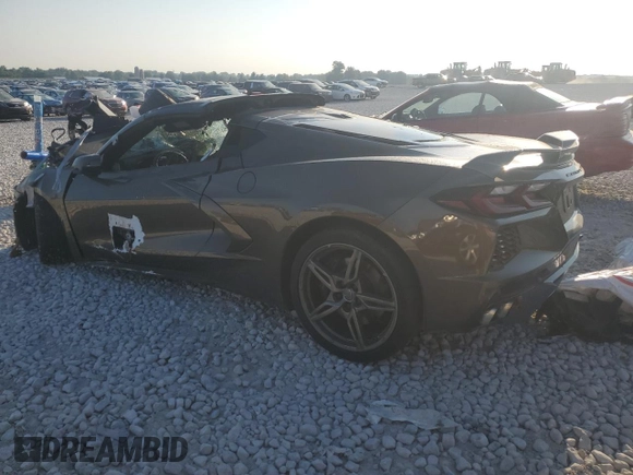 2020 Chevrolet Corvette 2LT with VIN 1G1Y72D43L5112346, listed as a Copart auction lot 64725874 with 0 mi miles and Non Repairable. Bid and sale history available at carsss.com. Image 2.