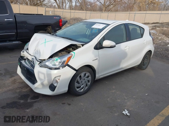 2015 Toyota Prius One with VIN JTDKDTB31F1579038, listed as a IAAI auction lot 41554520 with 166,594 mi miles and . Bid and sale history available at DreamBid. Image 17.
