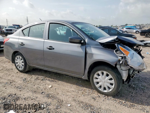 2016 Nissan Versa S with VIN 3N1CN7AP2GL893386, listed as a Copart auction lot 62690355 with 46,970 mi miles and Salvage title. Bid and sale history available at DreamBid. Image 4.