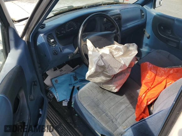 1995 Ford Ranger XL with VIN 1FTCR14A6SPA01420, listed as a Copart auction lot 51836425 with 165,640 mi miles and Salvage Title. Bid and sale history available at DreamBid. Image 8.