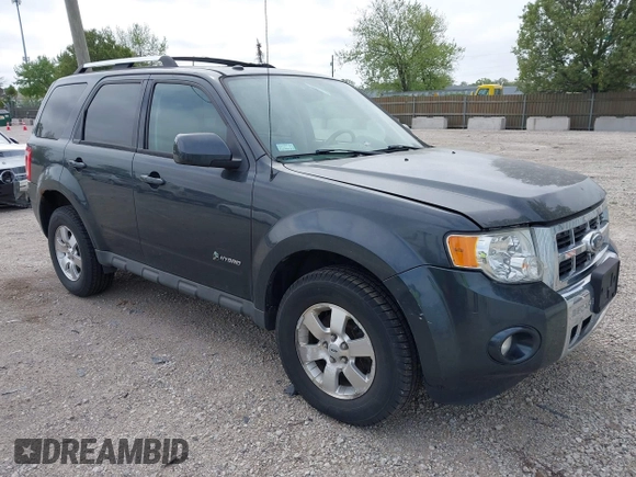 2009 Ford Escape Hybrid z VIN 1FMCU49319KC34926, wystawiony jako IAAI lot #42295564 z przebiegiem 125 648 mil mil oraz . Historia ofert i sprzedaży dostępna na DreamBid. Obrazek 1.