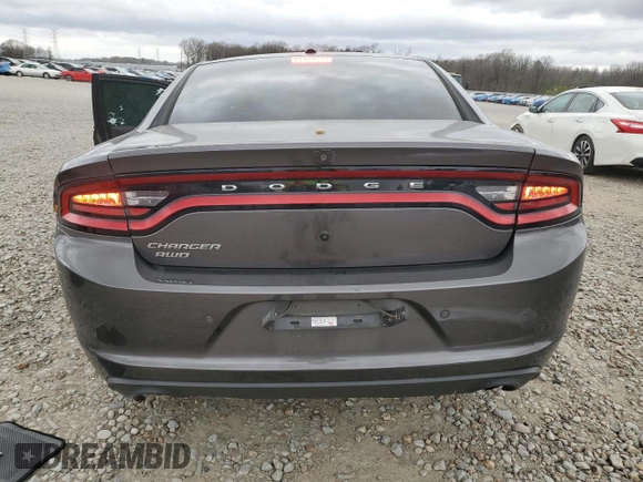 2018 Dodge Charger Police with VIN 2C3CDXKT0JH304027, listed as a Copart auction lot 49844665 with 85,074 mi miles and Salvage Title. Bid and sale history available at carsss.com. Image 6.