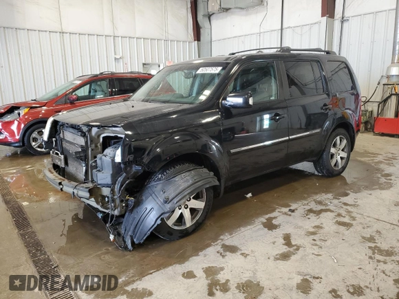2013 Honda Pilot Touring with VIN 5FNYF4H91DB032345, listed as a Copart auction lot 50507575 with 260,029 mi miles and Clean Title. Bid and sale history available at DreamBid. Image 1.