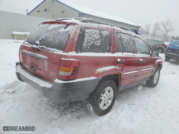 2003 Jeep Grand Cherokee Laredo with VIN 1J4GW48SX3C612620, listed as a Copart auction lot 87298644 with 230,970 mi miles and Non Repairable. Bid and sale history available at carsss.com. Image 3.