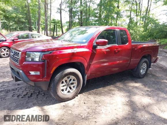 2024 Nissan Frontier SV with VIN 1N6ED1CM8RN608733, listed as a IAAI auction lot 42458774 with 8,871 mi miles and . Bid and sale history available at DreamBid. Image 2.