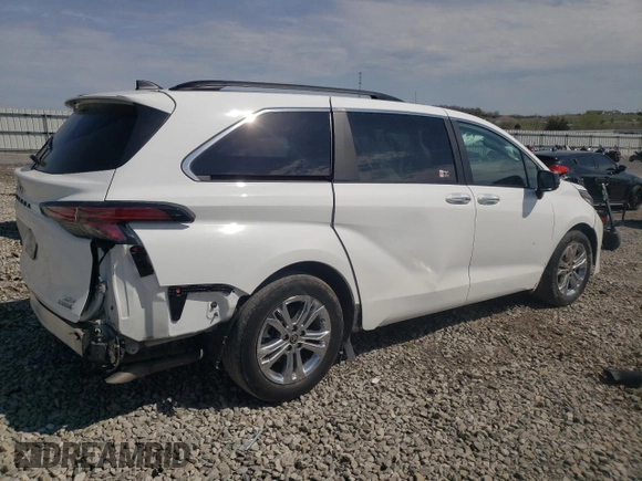 2023 Toyota Sienna XSE with VIN 5TDDSKFC1PS099900, listed as a Copart auction lot 52384175 with Not provided miles and Salvage title. Bid and sale history available at DreamBid. Image 3.