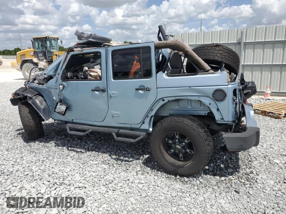 2012 Jeep Wrangler Unlimited Sahara with VIN 1C4BJWEG8CL174402, listed as a Copart auction lot 51831805 with Not provided miles and Non repairable. Bid and sale history available at DreamBid. Image 2.