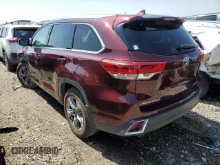 2018 Toyota Highlander Limited z VIN 5TDDZRFH4JS875072, wystawiony jako Copart lot #88634365 z przebiegiem Nie podano mil oraz Szkoda całkowita • Salvage title. Historia ofert i sprzedaży dostępna na DreamBid. Obrazek 2.