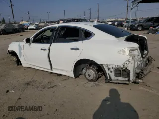2013 Infiniti M37 with VIN JN1BY1AP2DM510841, listed as a Copart auction lot 83598224 with Not Provided miles and Salvage Title. Bid and sale history available at carsss.com. Image 2.