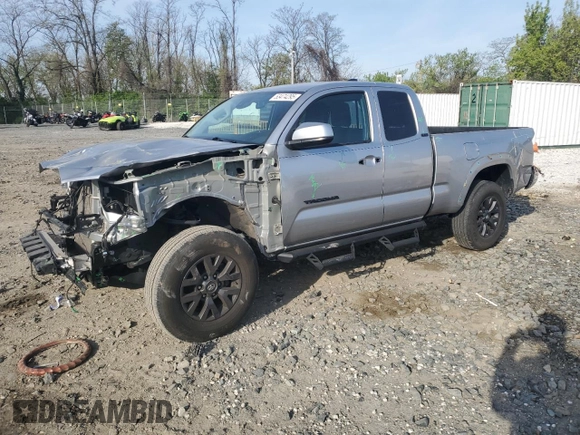 2022 Toyota Tacoma SR with VIN 3TYSX5EN7NT013357, listed as a Copart auction lot 53474295 with 49,988 mi miles and Salvage title. Bid and sale history available at DreamBid. Image 1.