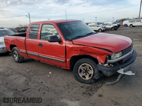 2000 Chevrolet Silverado 1500 with VIN 1GCEC19V8YZ218177, listed as a Copart auction lot 88020145 with 170,495 mi miles and Salvage Title. Bid and sale history available at carsss.com. Image 4.